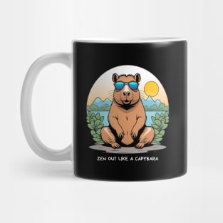 ZEN OUT LIKE A CAPYBARA Mug